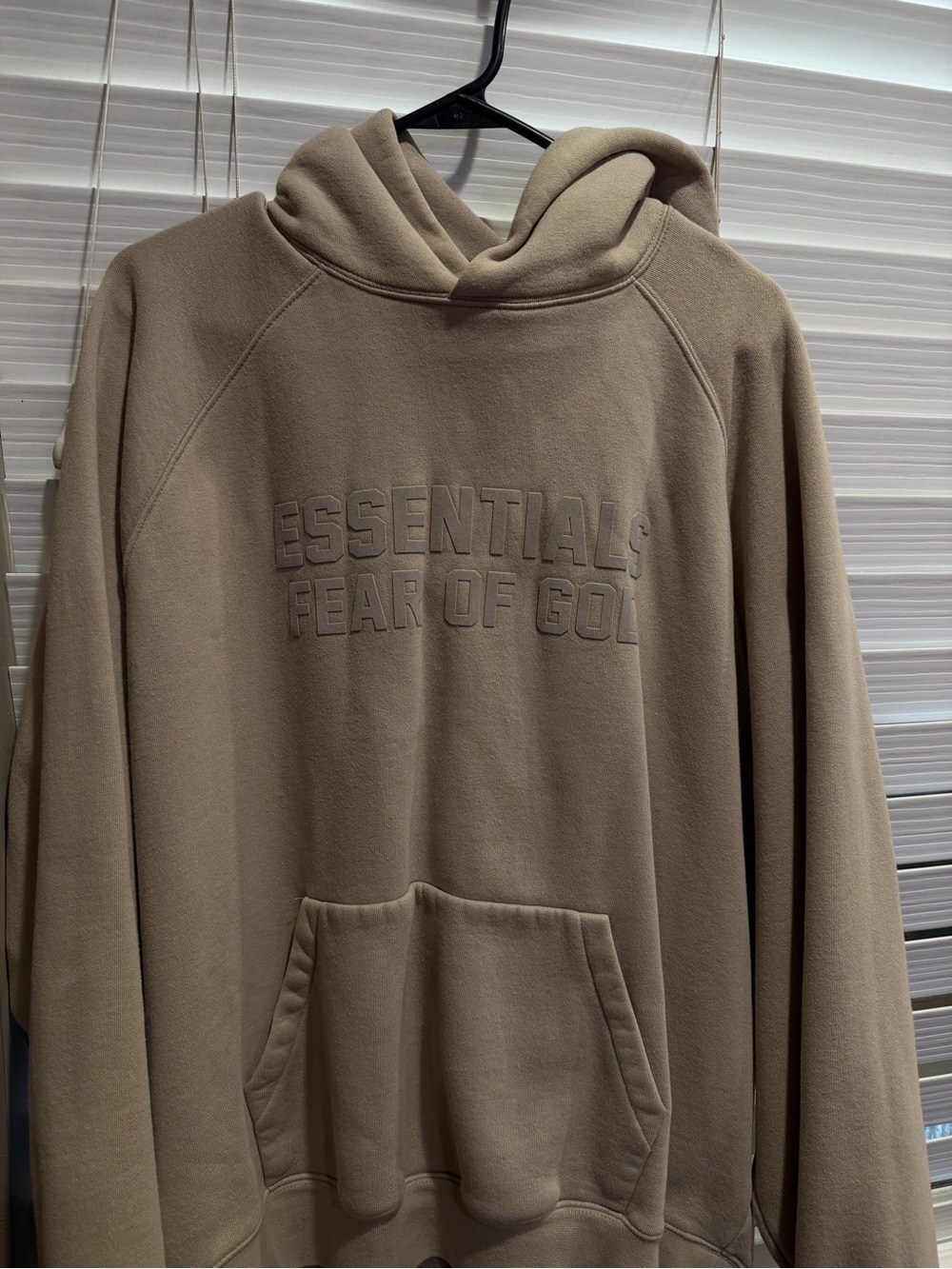 Essentials Men’s Pullover Hoodie - Taupe